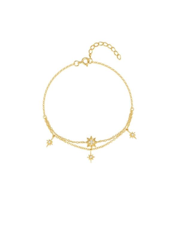 Golden Orbit Armbånd