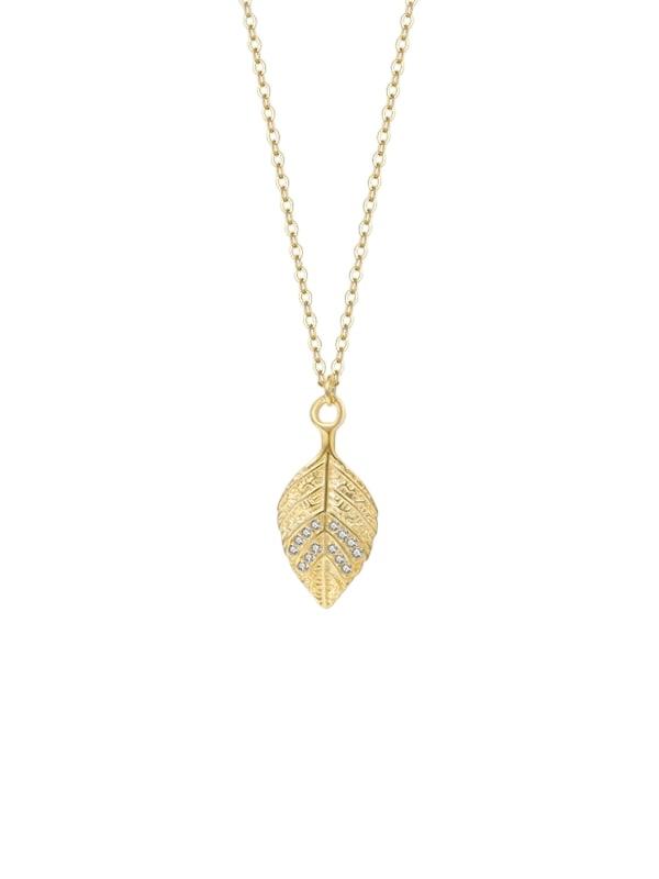 Golden Leaf Halskjede