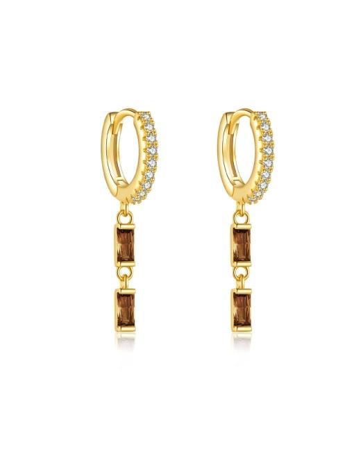 Golden Mocha Dangles Øredobber